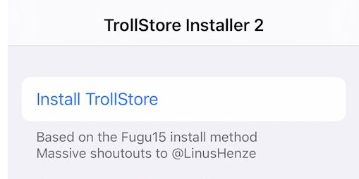 图片[5]-TrollStore巨魔商店永久安装任何APP，支持iOS14.0~15.4.1-个人文章分享-玫用-分享技术知识与自媒体-玫吧-技术交流